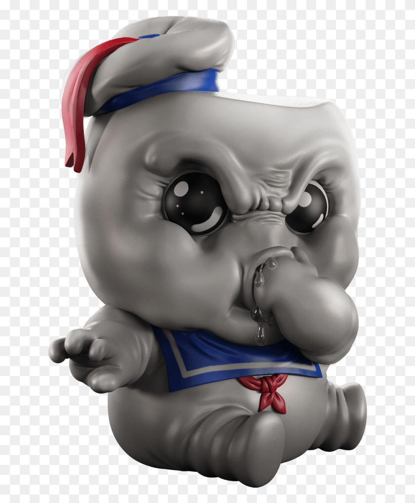 646x957 Baby Puft Baby Terror Series By Alex Solis X Mighty Baby Terror, Head, Figurine, Person HD PNG Download