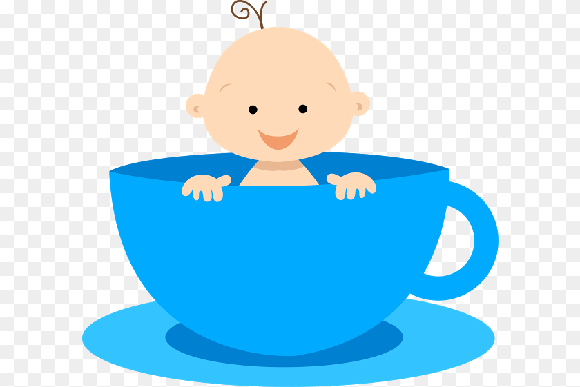 Baby Shower, Cup, Saucer, Animal, Bear Transparent PNG