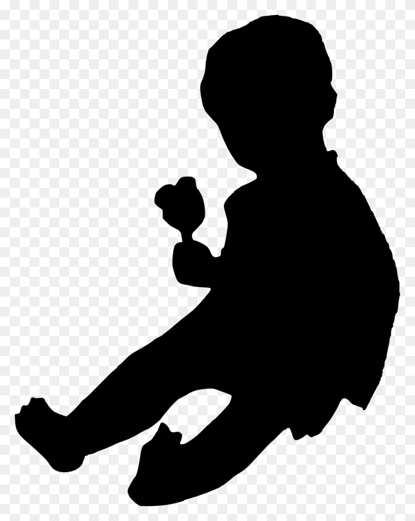 860x1096 Baby Silhouette Baby Silhouette, Person, Human HD PNG Download