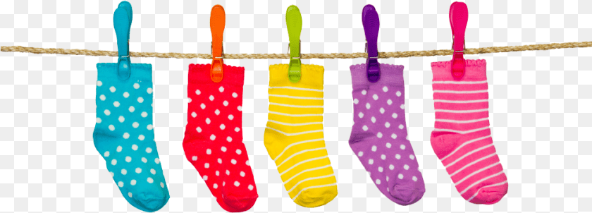 Baby Socks Socks On A Clothesline, Clothing, Hosiery, Sock, Pattern Transparent PNG