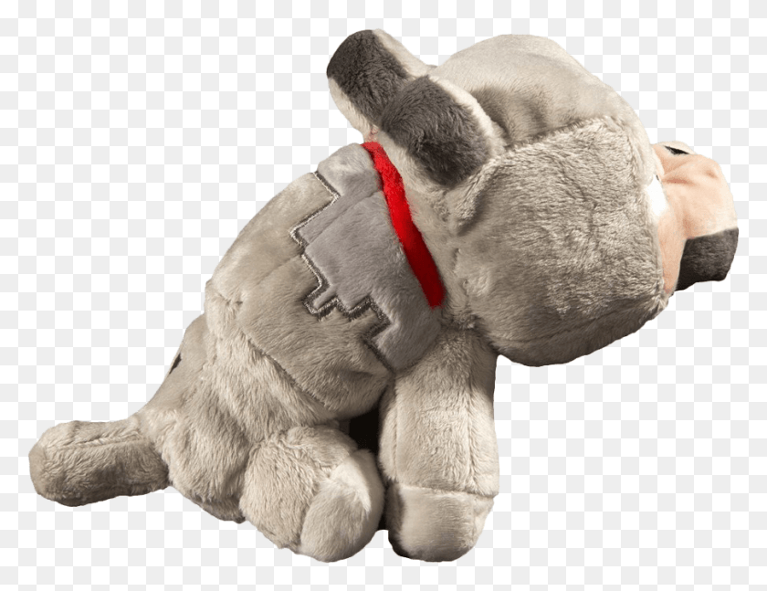 902x679 Baby Wolf Plush Minecraft Puppy Teddy, Toy, Dog, Pet HD PNG Download