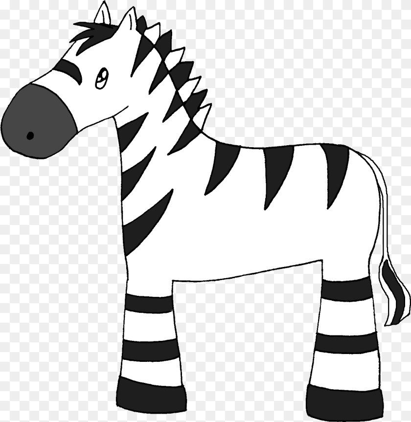 1468x1508 Baby Zebra For Kids Dibujos Faciles De Cebras, Stencil, Animal, Bear, Mammal Clipart PNG