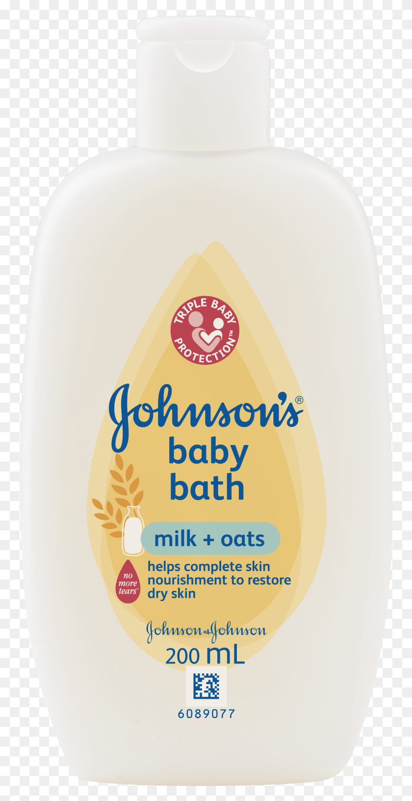 762x1571 Babybath Product Johnson Baby Bath Milk And Oats, Bottle, Shampoo, Food HD PNG Download