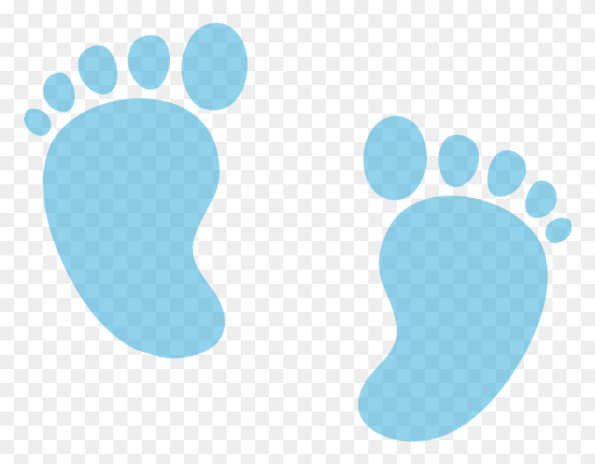 776x594 Babyfeet Baby Feet Footprint Print Pastel Blue Can T Wait To Meet Those Tiny Little Feet HD PNG Download
