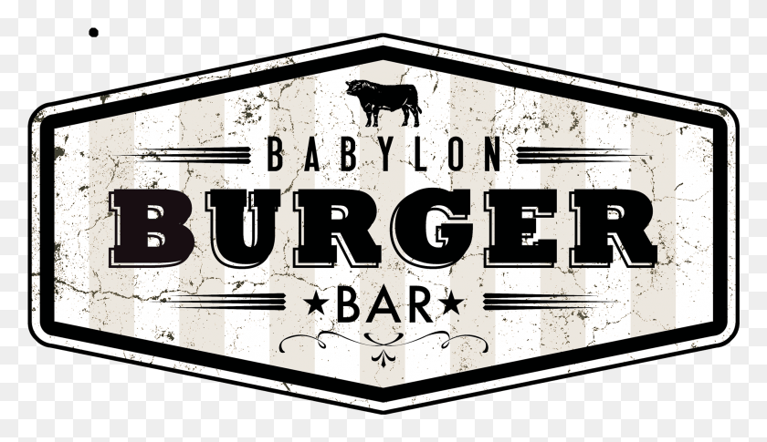 1984x1082 Babylon Burger Bar Poster, Text, Label, Transportation HD PNG Download
