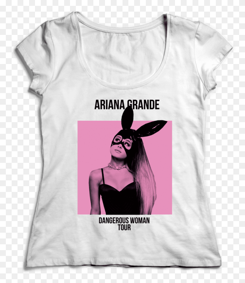 874x1024 Babylook Ariana Grande Jordan 23 T Shirt White, Clothing, Apparel, T-shirt HD PNG Download