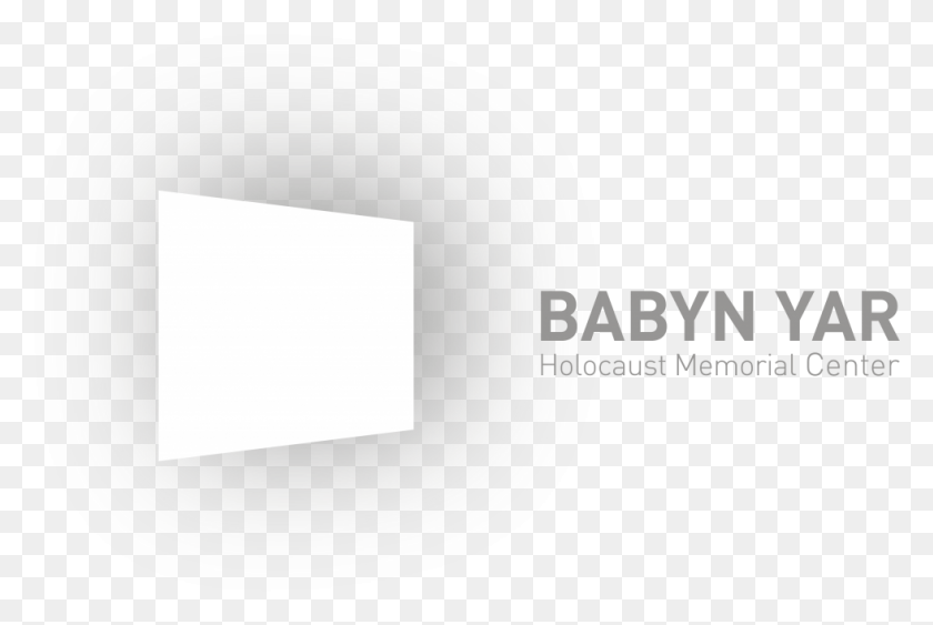 980x632 Babyn Yar Holocaust Memorial Center Display Device, Tape, Text HD PNG Download