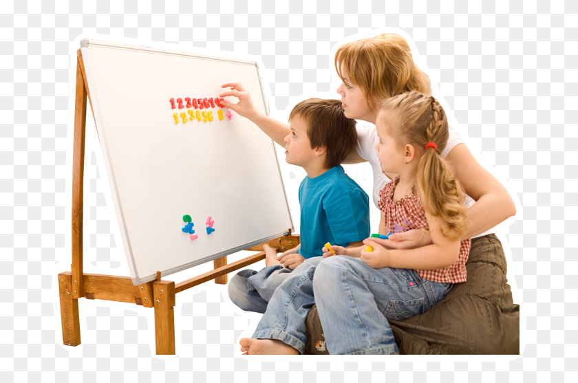 692x497 Babysitter, Person, Human, White Board HD PNG Download