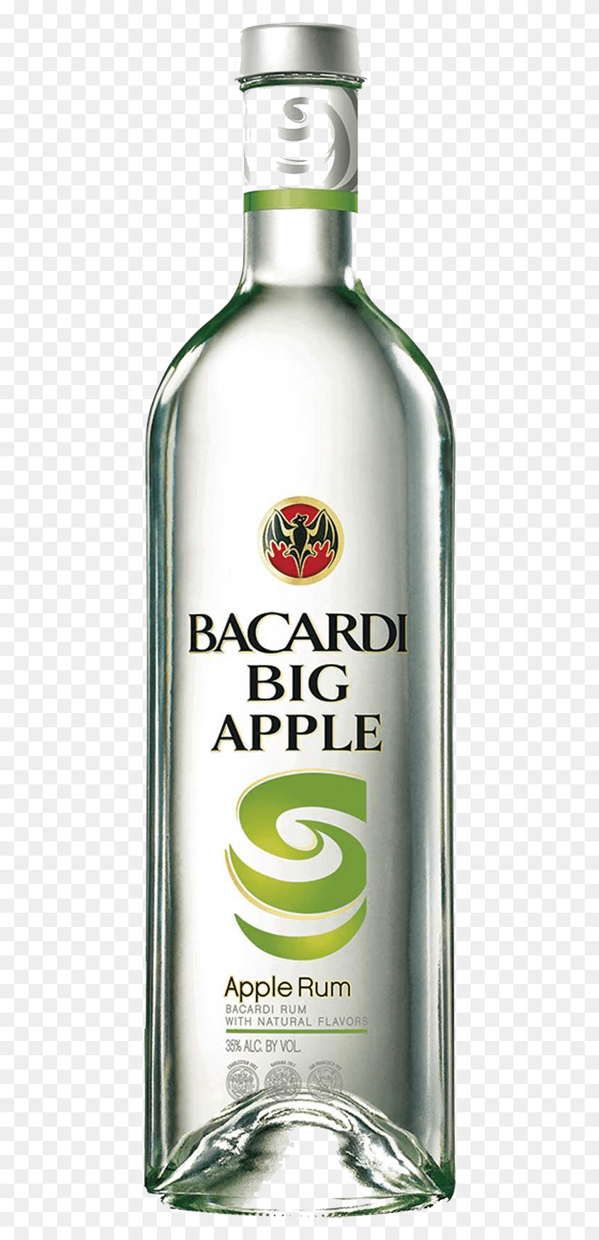 440x1679 Descargar Png Bacardi Big Apple 1750 Ml Fornecedor Bacardi Melocotón Rojo, Etiqueta, Texto, Licor Hd Png