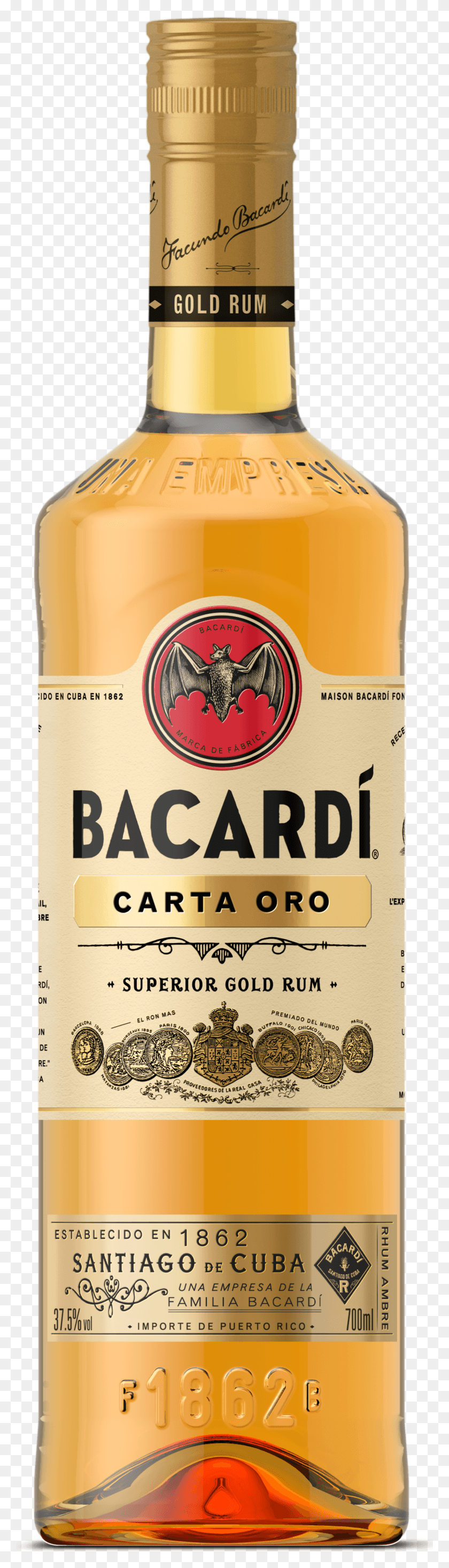 1553x5717 Descargar Png / Bacardi Cartaoro Hd Png