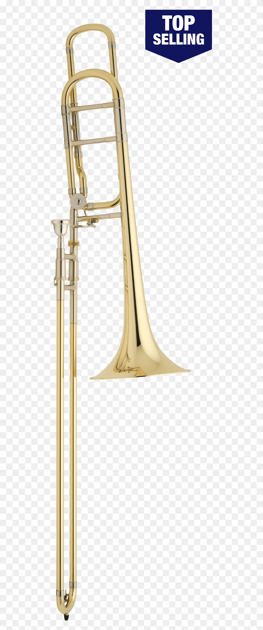 514x1952 Bach Professional Model 42bo Tenor Trombone Trombone, Musical Instrument, Brass Section, Horn HD PNG Download