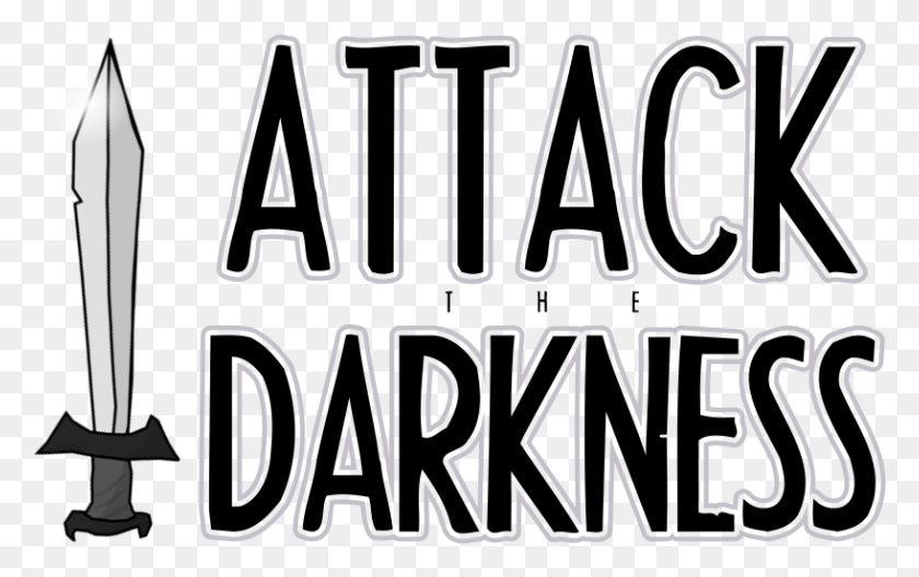 818x491 Back By Popular Demand I Attack The Darkness Is A Community, Text, Alphabet, Word HD PNG Download