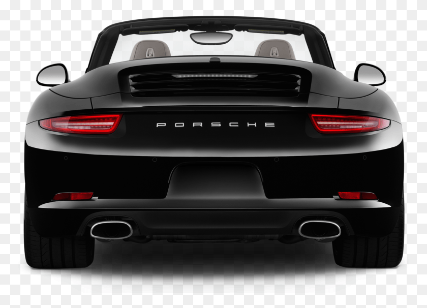 1847x1295 La Parte Posterior De Un Porsche Negro, Coche, Vehículo, Transporte Hd Png