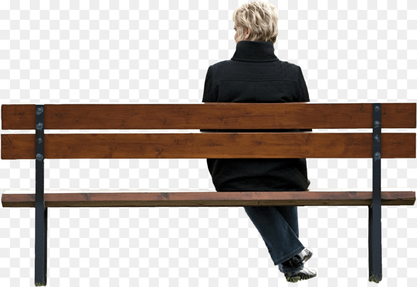 1380x952 Back Of Bench, Furniture, Adult, Person, Man PNG