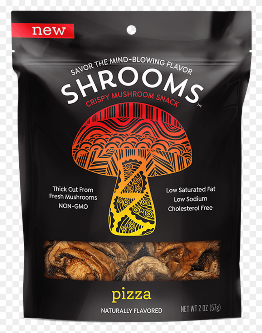 894x1154 Back Of Pack Mushroom Snack, Advertisement, Poster, Flyer HD PNG Download
