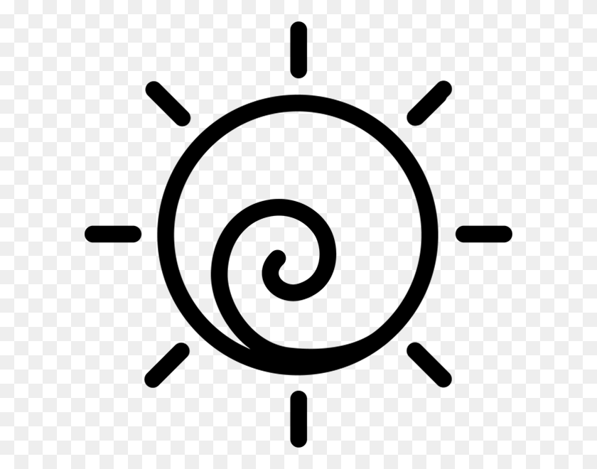 602x600 Back Pocket Yoga Sun Instagram Highlight Cover, Spiral, Coil, Rotor HD PNG Download