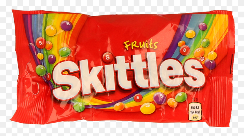 901x473 Back Skittles, Sweets, Food, Confectionery HD PNG Download