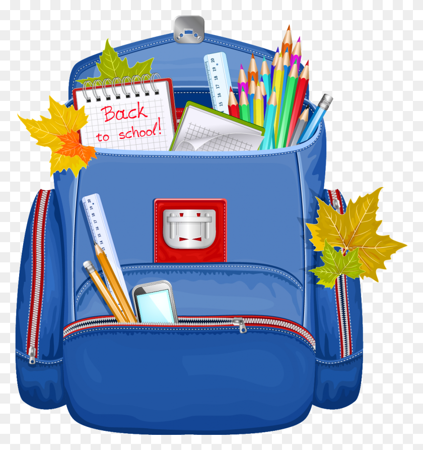 1075x1147 Back To School Clipart Giveaway School Bags Clipart, Leaf, Plant, Crib HD PNG Download