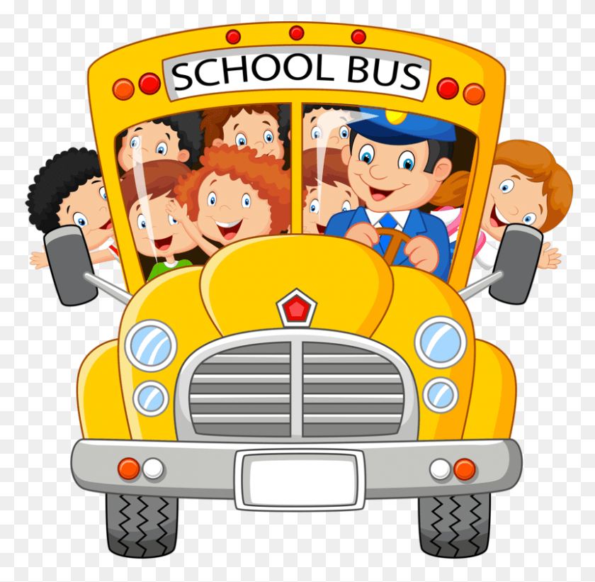 800x781 Back To School School Bus Clipart, Vehicle, Transportation, Car HD PNG Download
