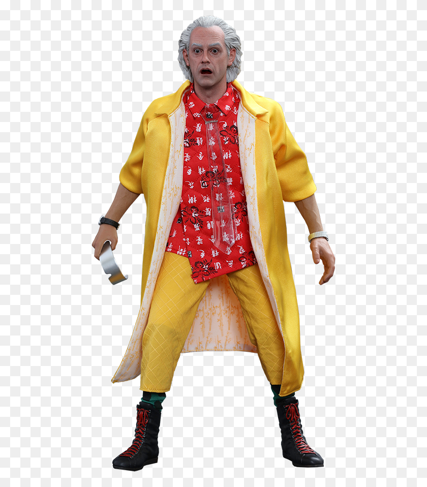 480x898 Back To The Future High Quality Image Doc Brown Back To The Future, Clothing, Person, Sleeve HD PNG Download