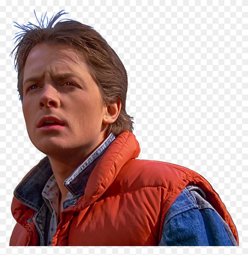 1015x1046 Back To The Future Transparent Image Back To The Future, Person, Human, Clothing HD PNG Download