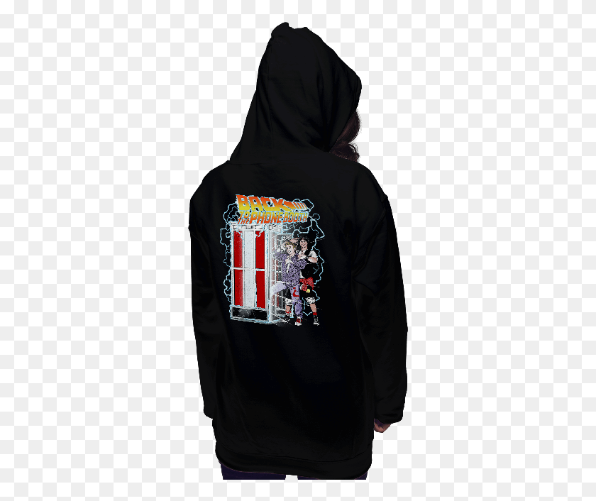 311x646 Back To The Phone Booth Lost Boys Vampire Hoodie, Clothing, Apparel, Sleeve HD PNG Download