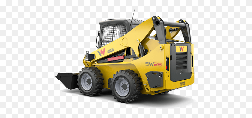 476x334 Back View Crane, Tractor, Vehicle, Transportation HD PNG Download
