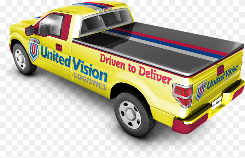 1050x679 Back View Yellow Pickup Truck, Pickup Truck, Transportation, Vehicle, Machine Clipart PNG