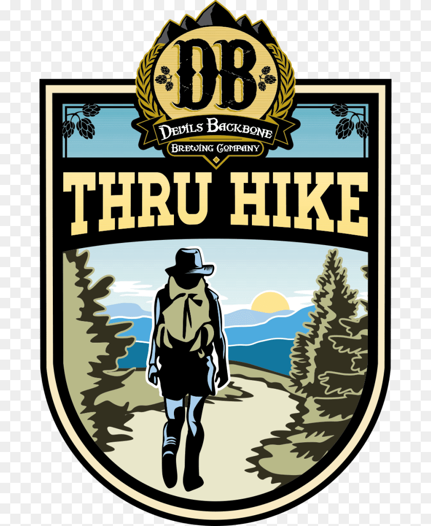 686x1024 Backbone Thru Hike, Adult, Male, Man, Person PNG