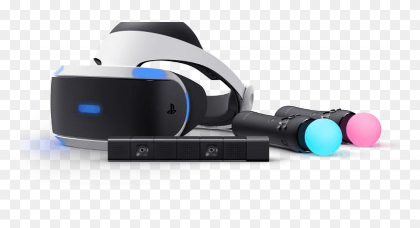 761x397 Backed By The Largest Corporations In The World Everyone Playstation 4 Vr Set, Electronics, Helmet, Clothing HD PNG Download