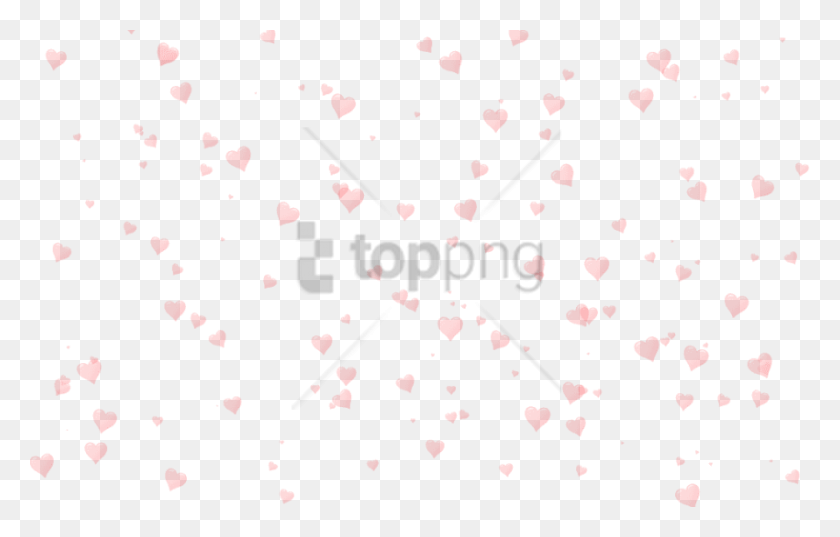 850x520 Background Image With Transparent Background Imagenes En Corazones, Confetti, Paper HD PNG Download