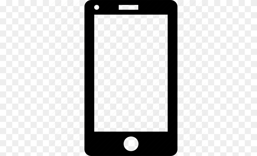 512x512 Background Layout Mobile Screen Touch White Icon, Electronics, Mobile Phone, Phone, Architecture PNG