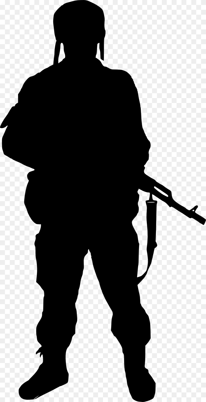 1025x2000 Background Soldier Silhouette, Adult, Male, Man, Person PNG