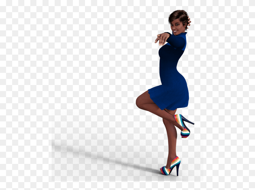 501x566 Background Vrouw, Dance Pose, Leisure Activities, Person HD PNG Download