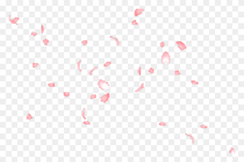 1024x655 Background Wallpaper Soft Cute Flower Petal Sakura Cherry Blossom Leaves, Paper, Confetti HD PNG Download