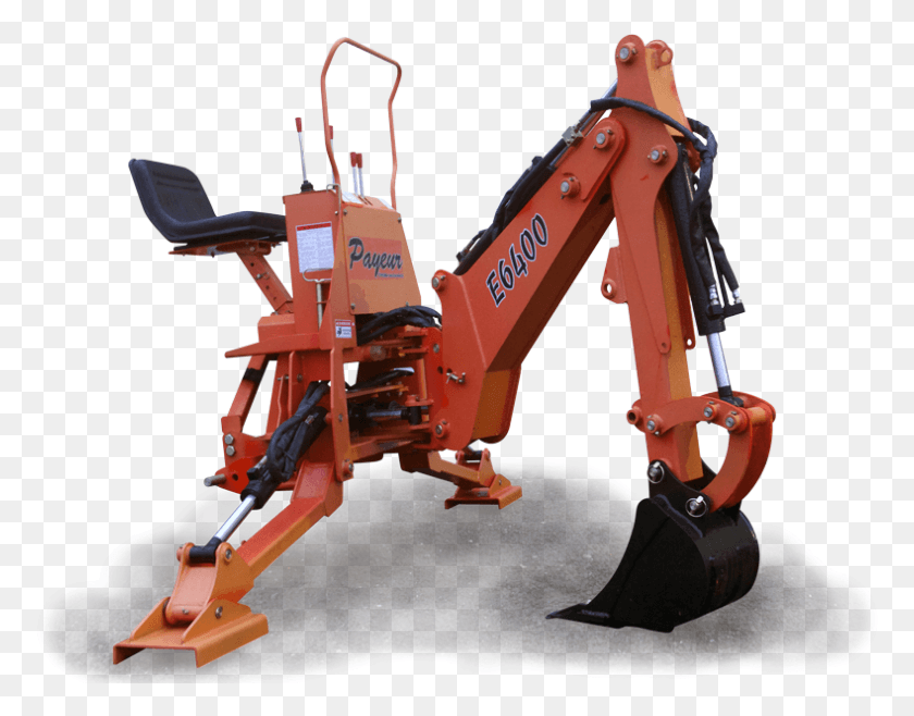 789x605 Backhoe E6400 Machine, Toy, Tractor, Vehicle HD PNG Download