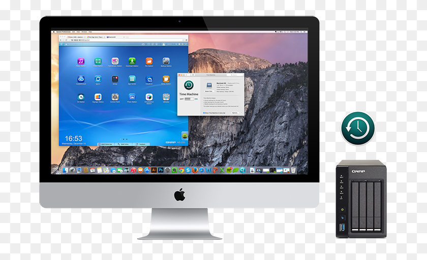 687x453 Backup Your Mac With Time Machine To The Nas Mac 27 Pouces, Computer, Electronics, Monitor HD PNG Download