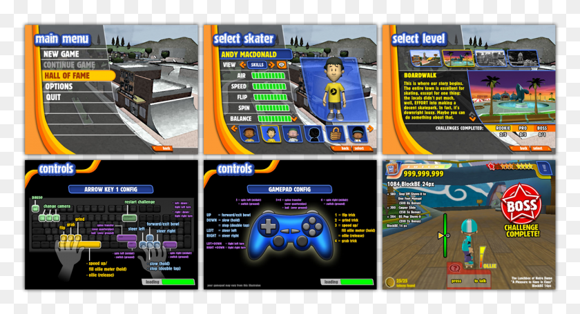 1245x632 Backyard Skateboarding, Video Gaming, Person, Human HD PNG Download