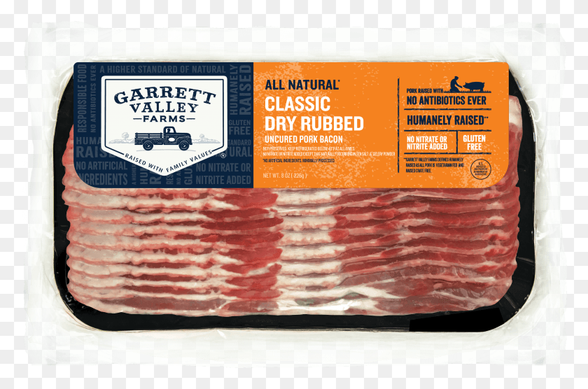 3288x2095 Bacon Archives Garrett Valley Uncured Bacon Ingredient, Pork, Food HD PNG Download