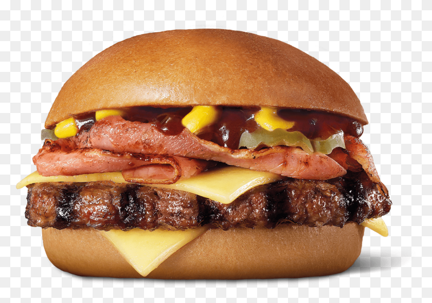 1392x947 Bacon Cheeseburger Hungry Jacks Grill Masters, Burger, Food, Bread HD PNG Download
