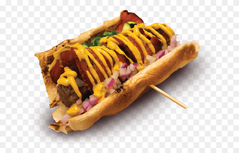 668x478 Bacon Hot Dogs, Chili Dog, Hot Dog, Alimentos Hd Png