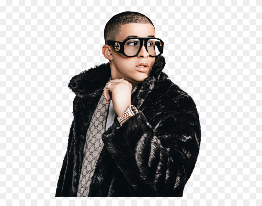 491x601 Bad Bunny 2018 Retouch By Marcelodesigns10 Bad Bunny Gucci Sunglasses, Clothing, Apparel, Glasses HD PNG Download