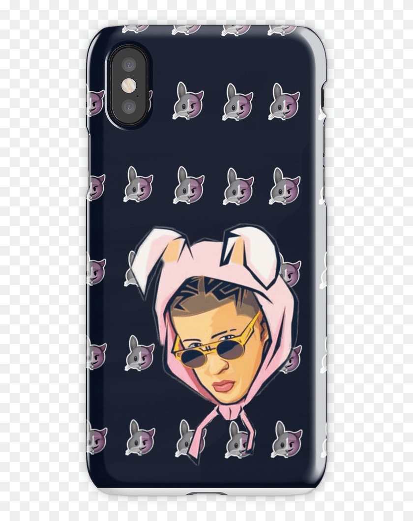 534x1000 Bad Bunny Inspired Iphone X Snap Case Bad Bunny Wallpaper Iphone, Cat, Pet, Mammal HD PNG Download