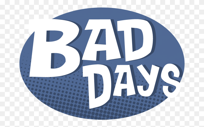 681x465 Bad Days Tony Stark Circle, Word, Label, Text HD PNG Download