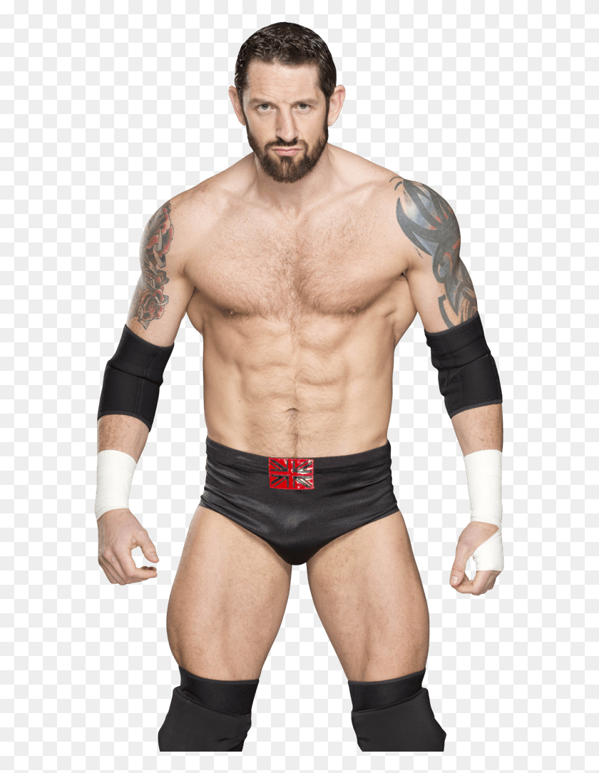 575x1024 Bad News Barrett Standing Front Wwe United Kingdom Champion, Clothing, Apparel, Person HD PNG Download