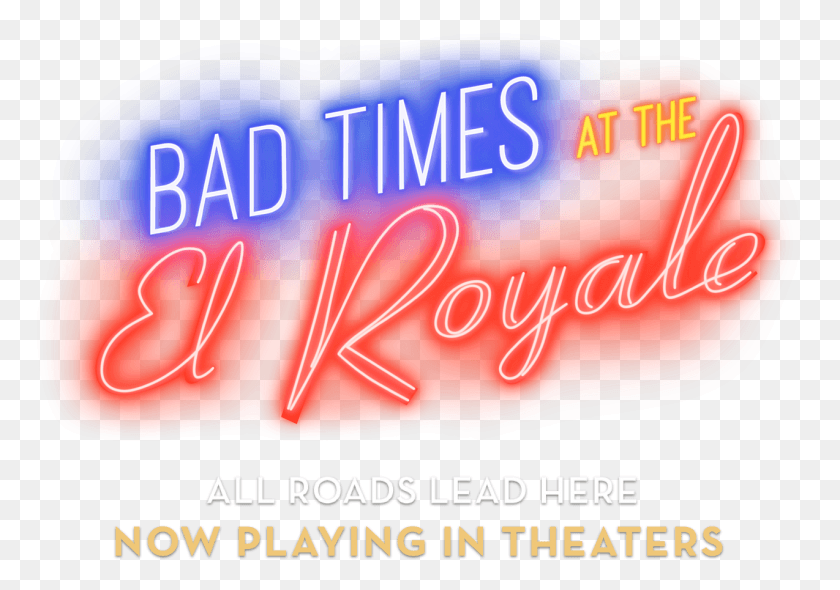 1274x867 Bad Times At The El Royale, Neon, Light HD PNG Download