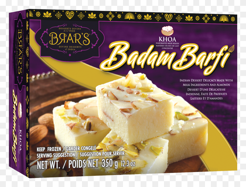 1701x1267 Badam Barfi South Asian Sweets, Fudge, Chocolate, Dessert HD PNG Download