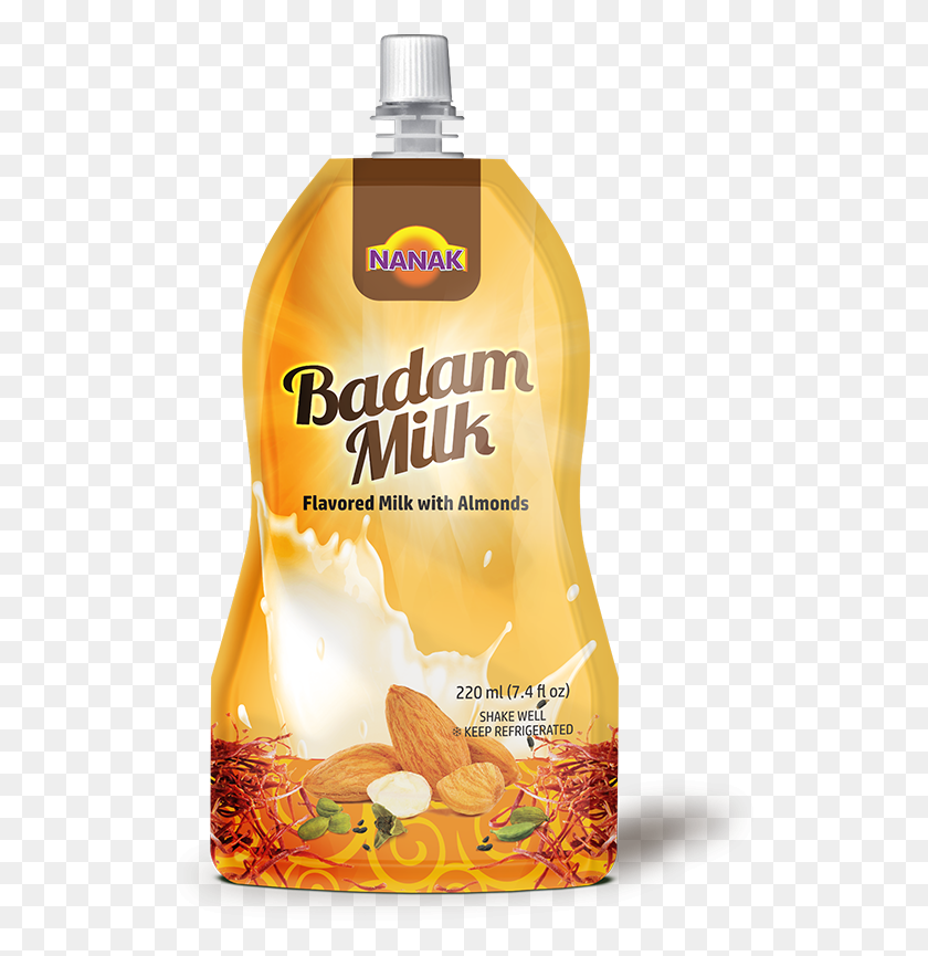 539x805 Бутылка Молока Бадам, Растение, Орех, Овощи Hd Png Скачать