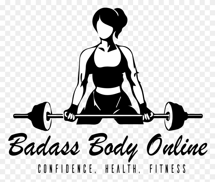 1400x1167 Badass Body Online Is A Brand New Women39s Coaching Lyfestyle, Stencil, Ninja, Sport HD PNG Download