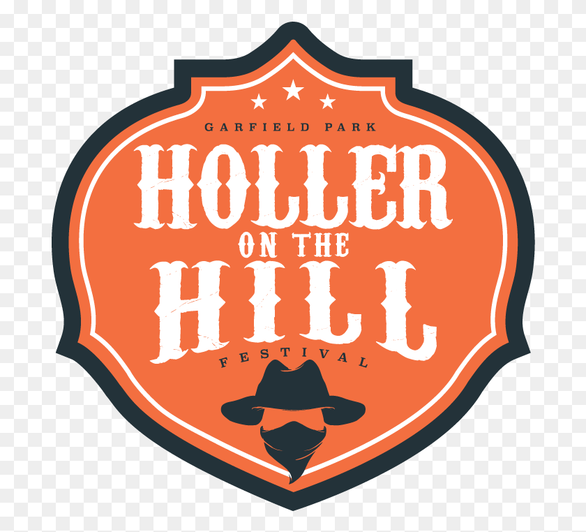694x702 Badge Logo Color Holler On The Hill, Label, Text, Symbol HD PNG Download